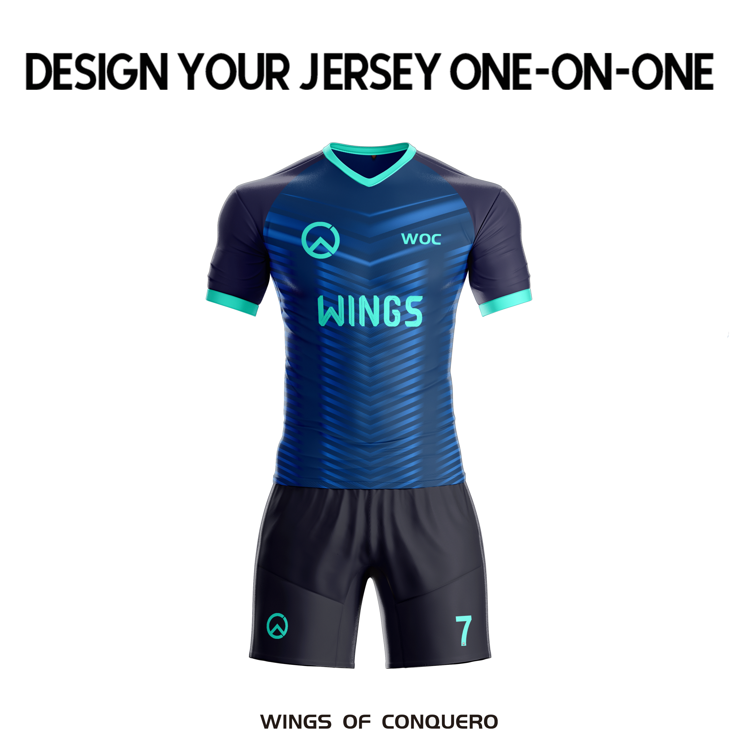 Free Customized Football T-Shirts Crewneck Men Jersey Tops