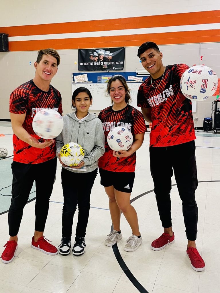 Soccer customer photo