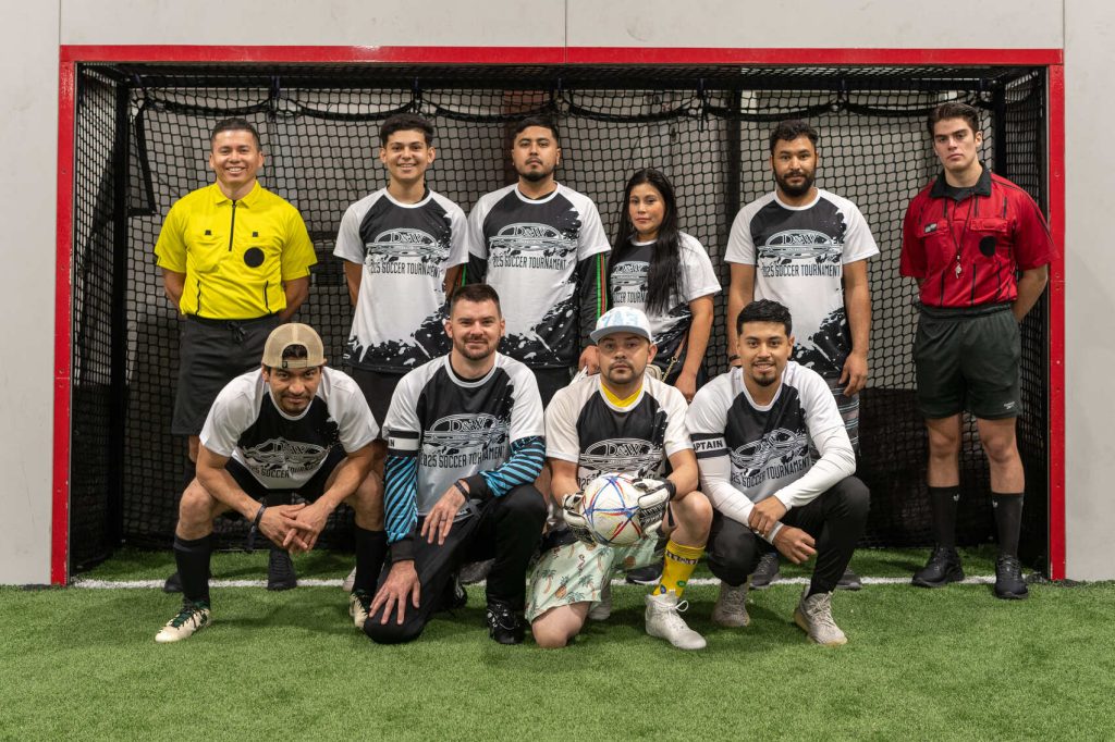 Soccer customer photo