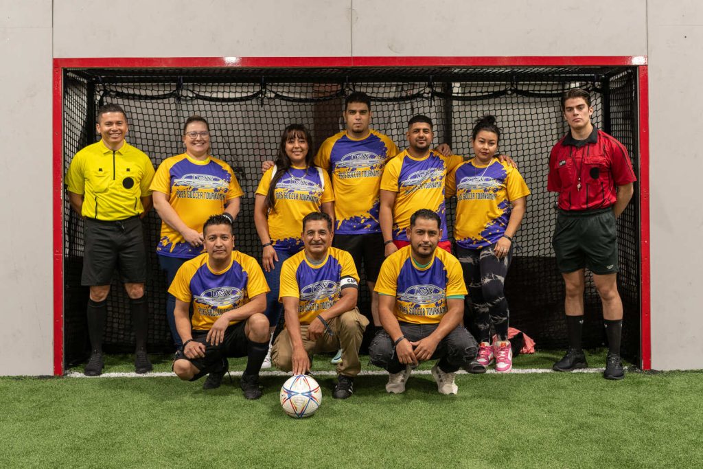 Soccer customer photo