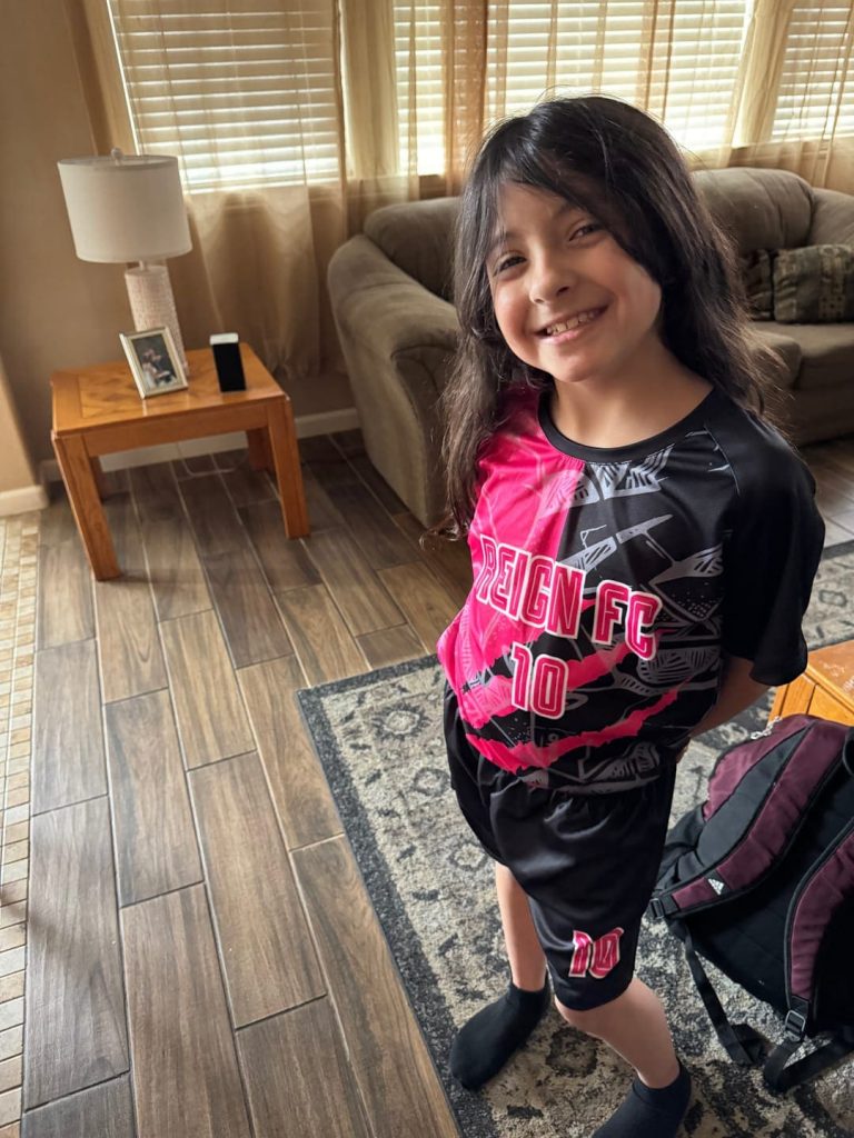 Soccer customer photo