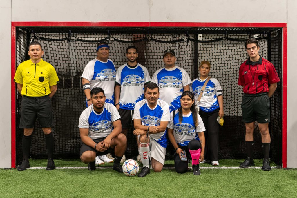 Soccer customer photo