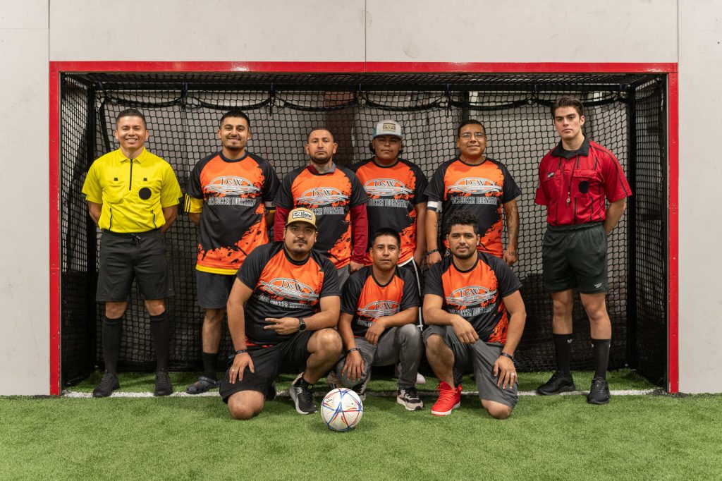 Soccer customer photo