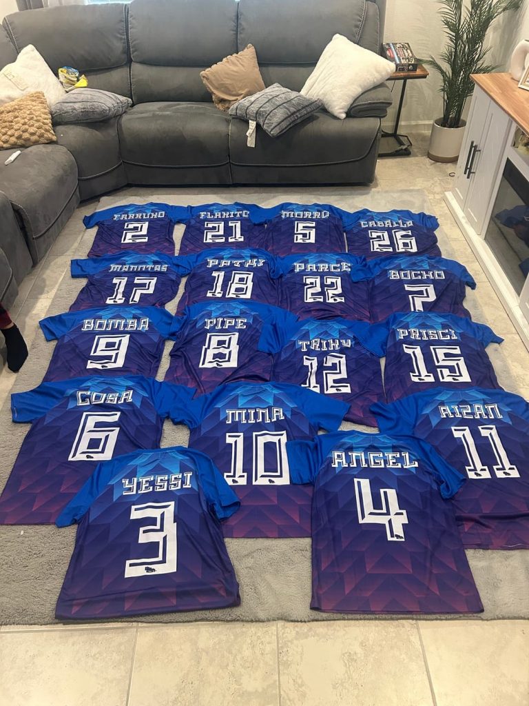Soccer customer photo