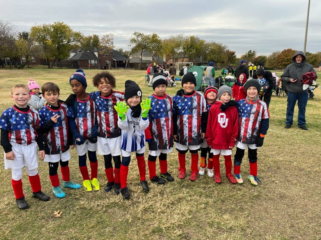 Soccer customer photo