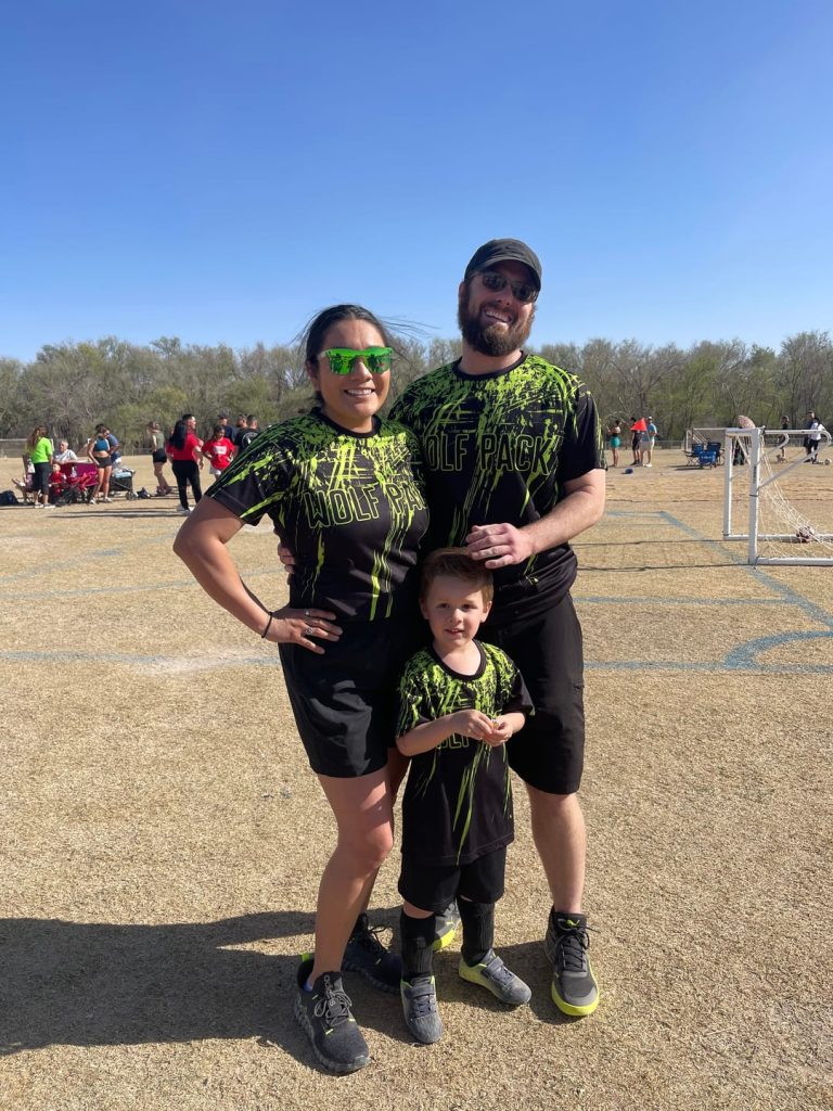 Soccer customer photo