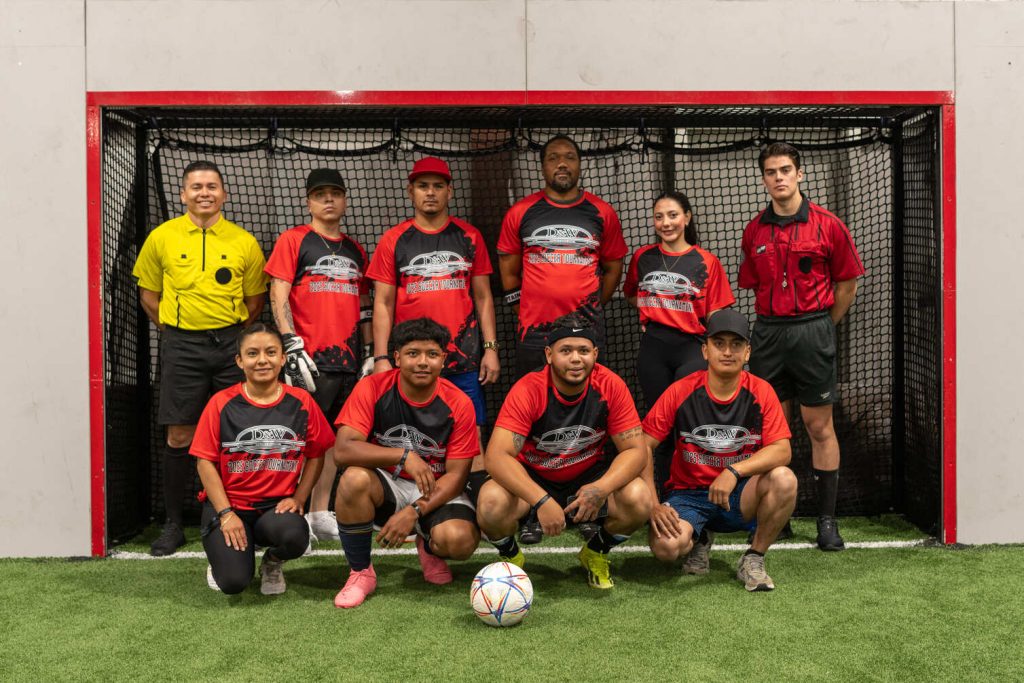Soccer customer photo