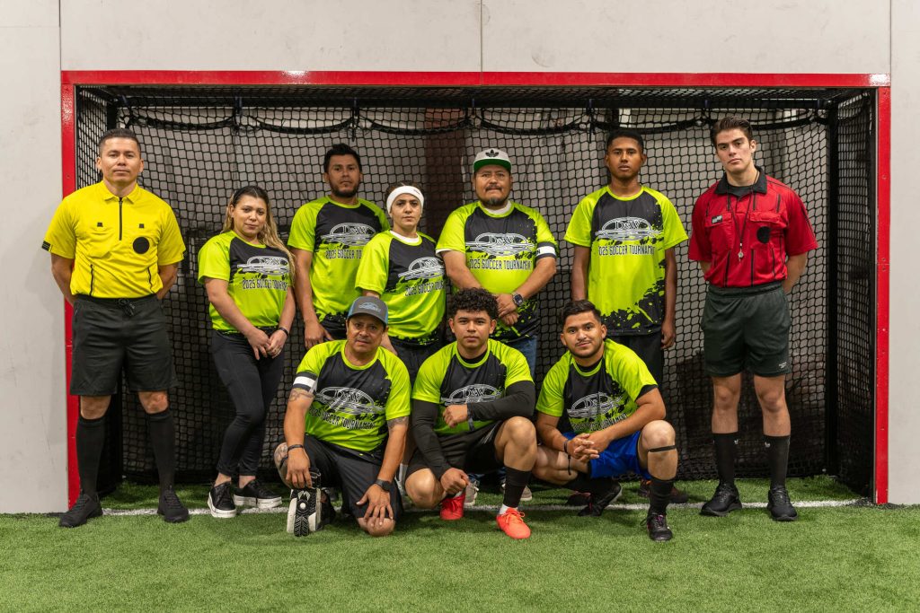 Soccer customer photo