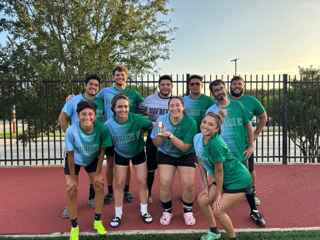 Soccer customer photo