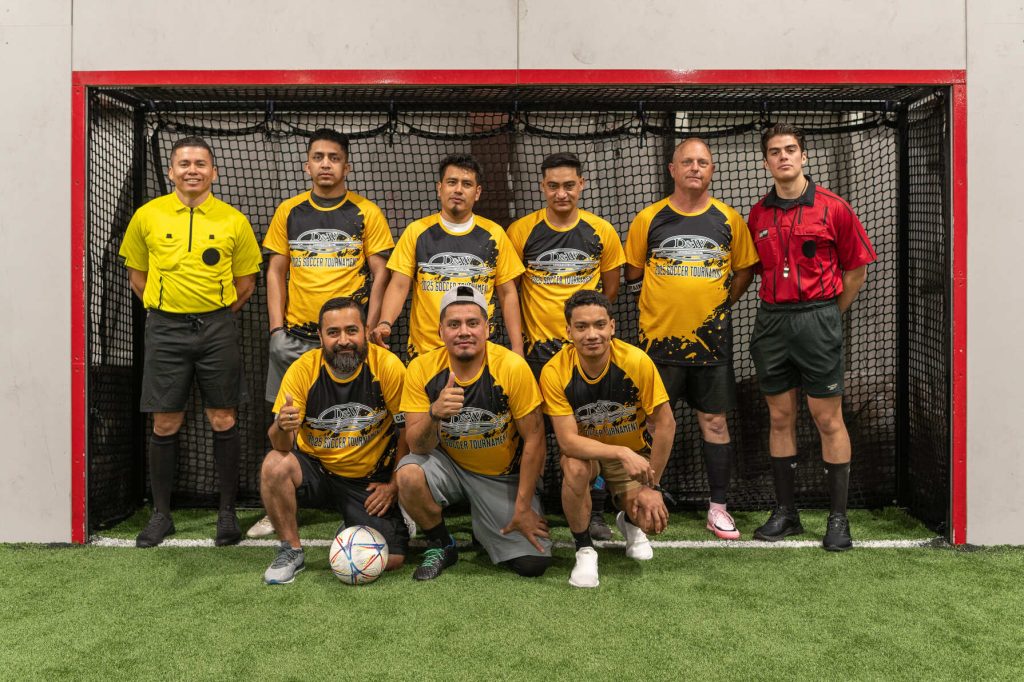 Soccer customer photo