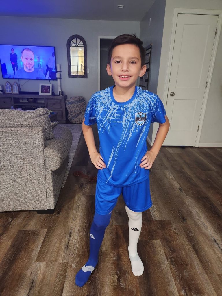 Soccer customer photo