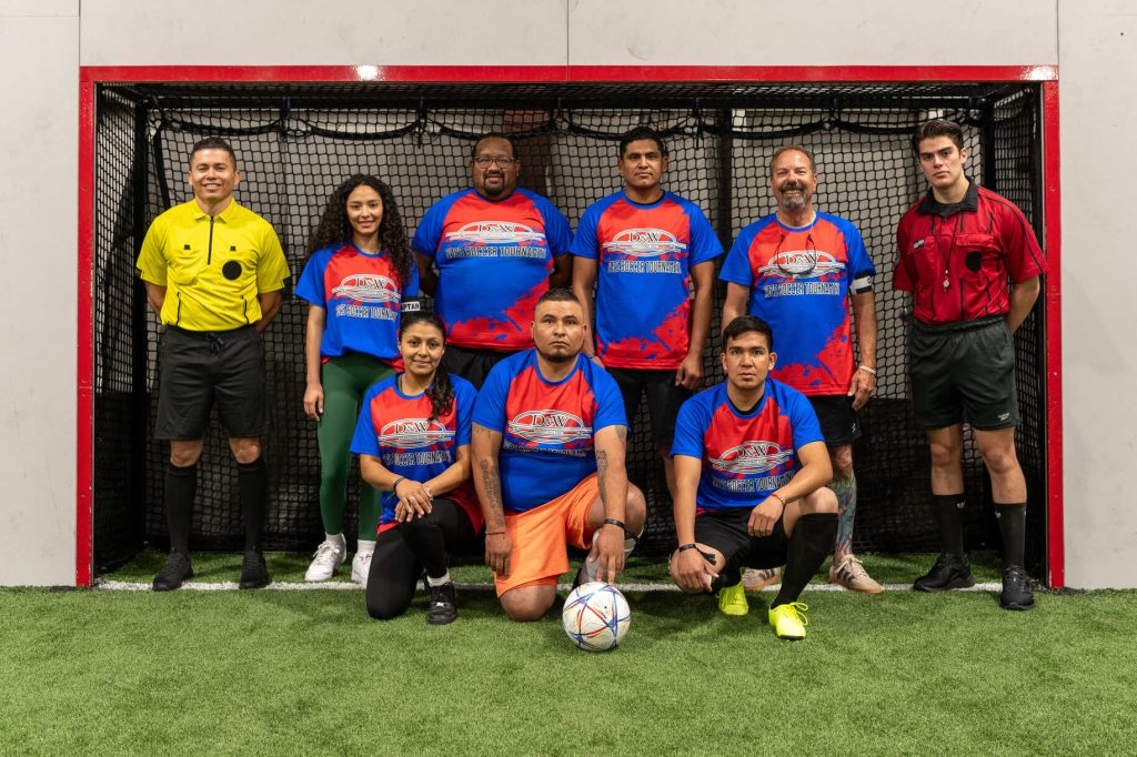 Soccer customer photo
