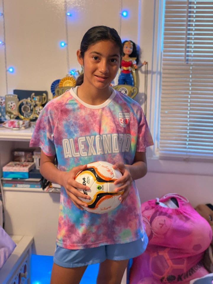 Soccer customer photo