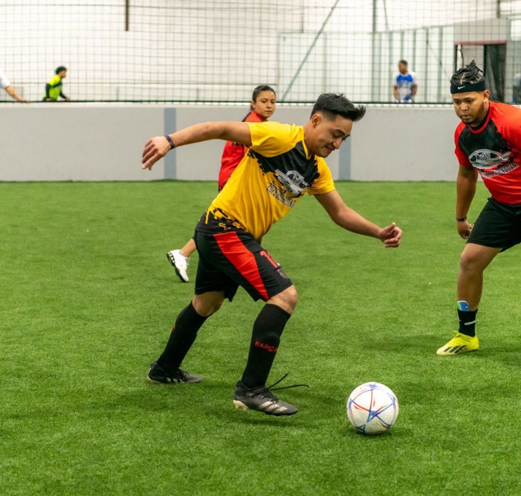 Soccer customer photo