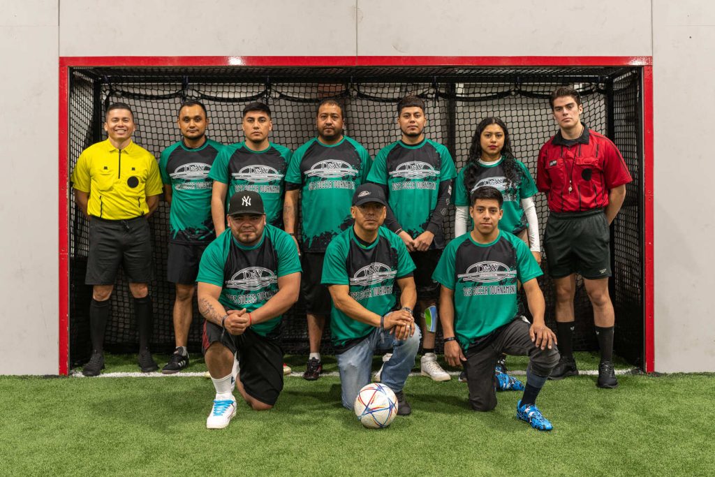 Soccer customer photo